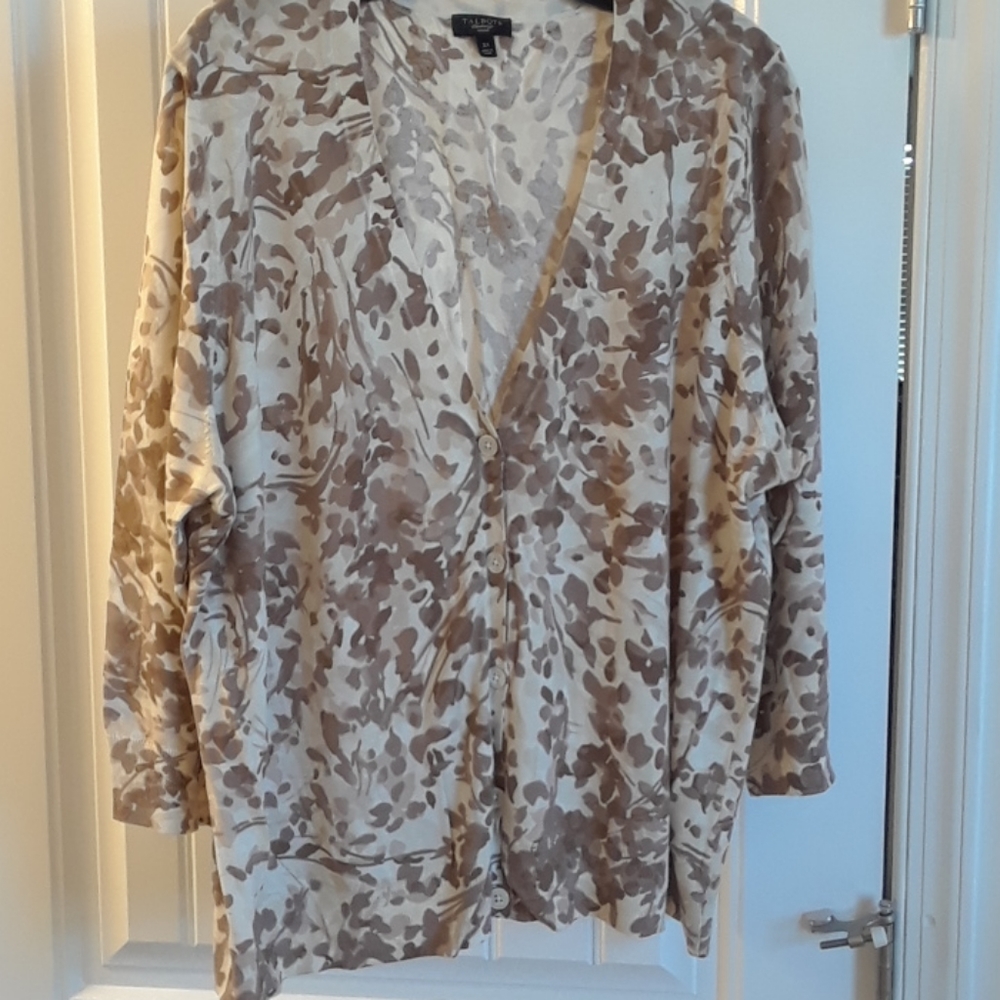 NWOT Talbots 3/4 Sleeve Sweater